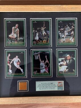 Boston Celtics Plaque